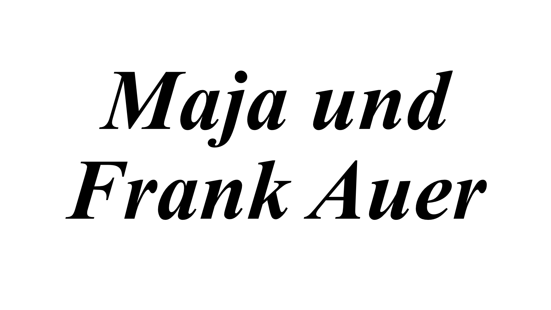 Familie Frank Auer